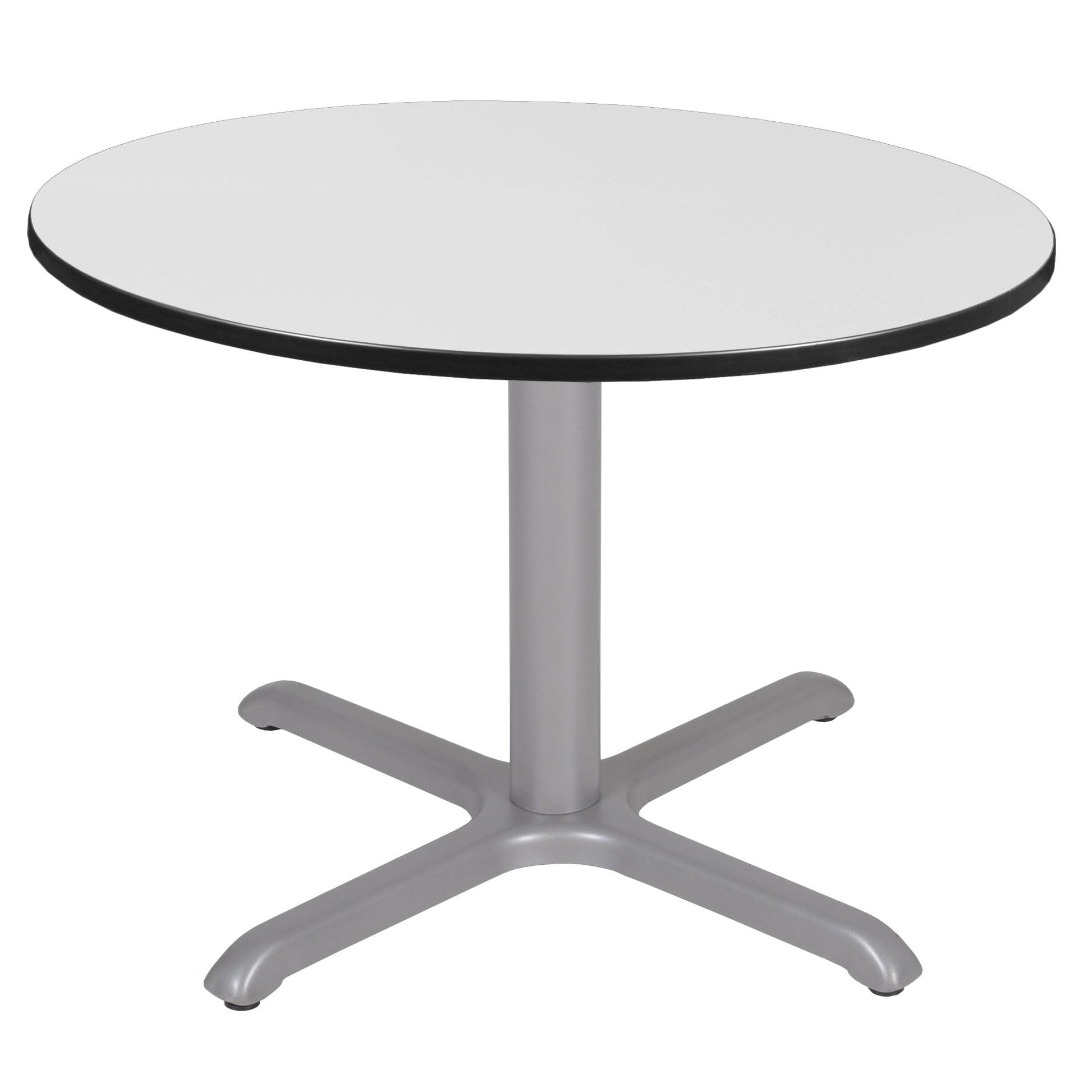Regency Cain 48 in. Large Round X - Base Breakroom Table - SchoolOutlet