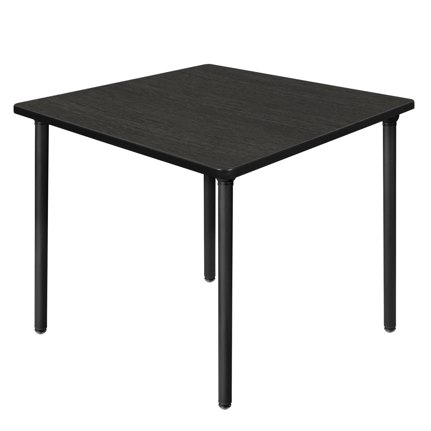 Regency Kee 42 in. Medium Square Breakroom Table, Black Folding Legs - SchoolOutlet