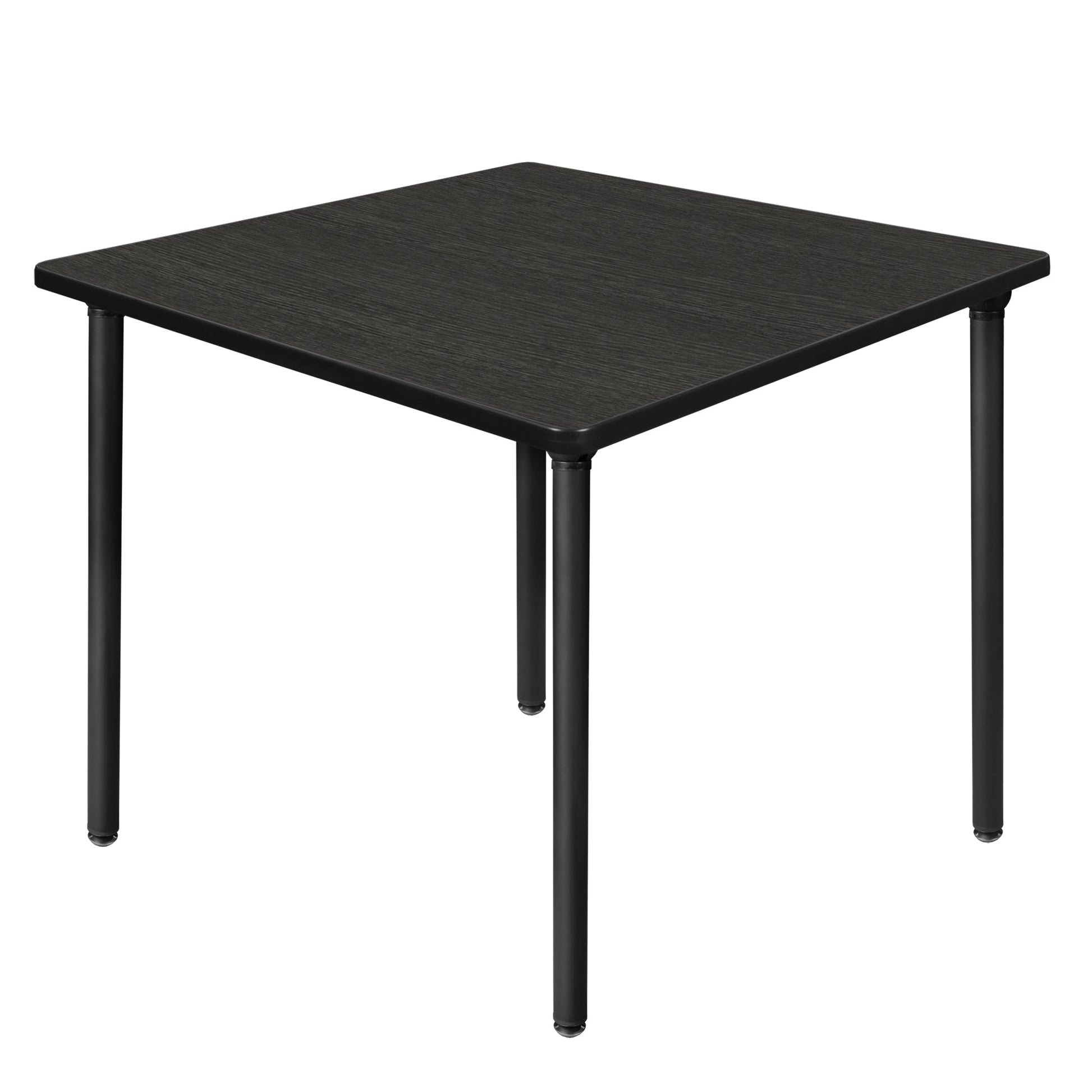Regency Kee 42 in. Medium Square Breakroom Table, Black Folding Legs - SchoolOutlet