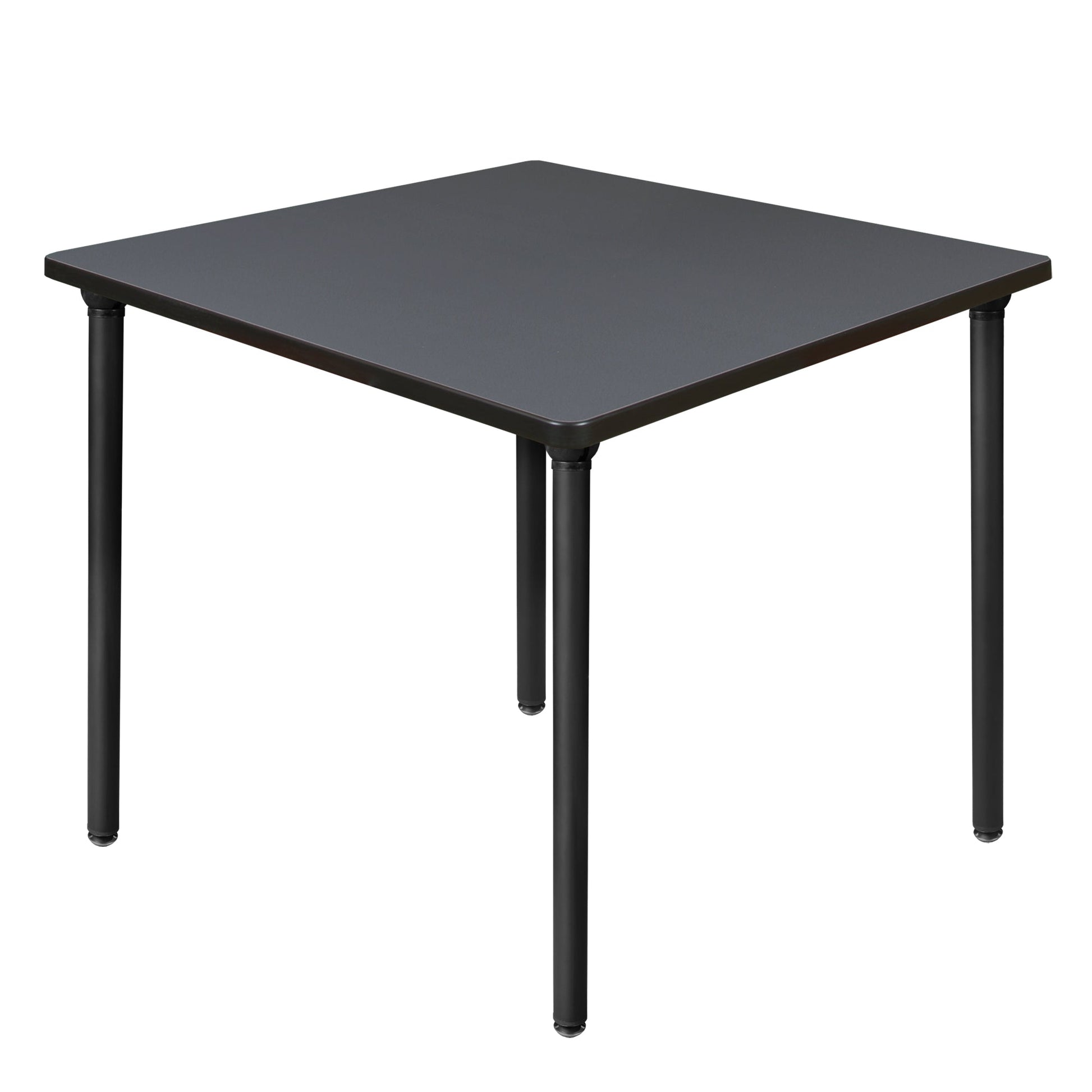 Regency Kee 42 in. Medium Square Breakroom Table, Black Folding Legs - SchoolOutlet