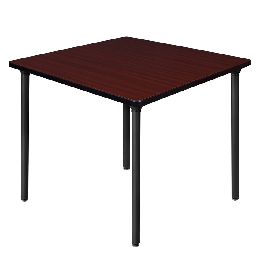 Regency Kee 42 in. Medium Square Breakroom Table, Black Folding Legs - SchoolOutlet