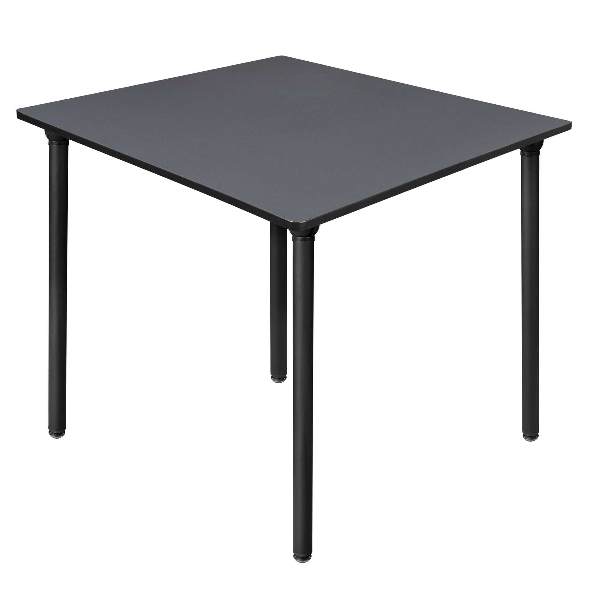 Regency Kee 48 in. Large Square Breakroom Table, Black Folding Legs - SchoolOutlet