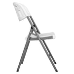 Regency Trestle 5 ft Folding Table and 4 Chairs Set 60