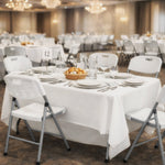 Regency Trestle 5 ft Folding Table and 4 Chairs Set 60