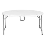 Regency Trestle 6 ft Round Folding Table 72