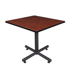 Regency Kobe 42 in. Square X - Base Breakroom Table - SchoolOutlet