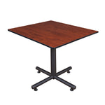 Regency Kobe 48 in. Square X - Base Breakroom Table - SchoolOutlet