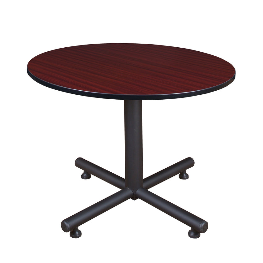 Regency Kobe 48 in. Round X - Base Breakroom Table - SchoolOutlet