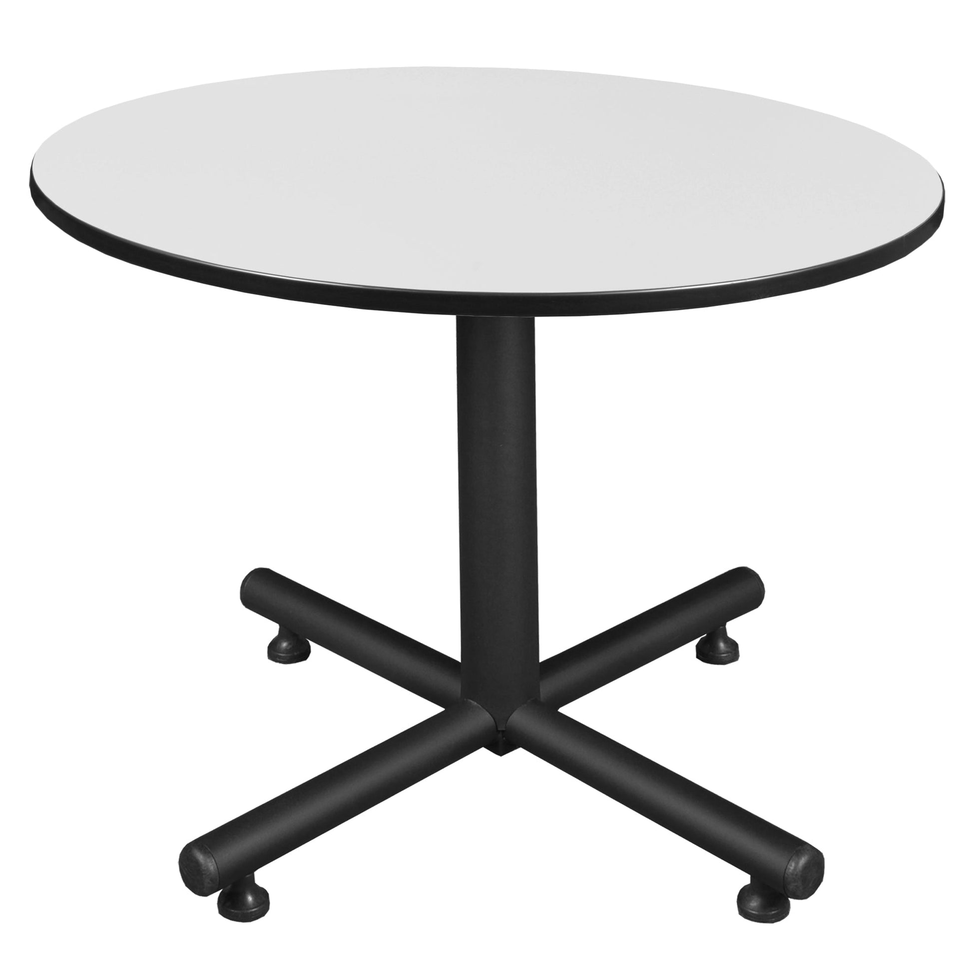Regency Kobe 48 in. Round X - Base Breakroom Table - SchoolOutlet