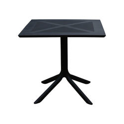 Regency Niche Terrace 31.5" Square Plastic Indoor/Outdoor Bistro Table 31.5"W x 31.5"D x 29.5"H (REG-TOB3131XX)
