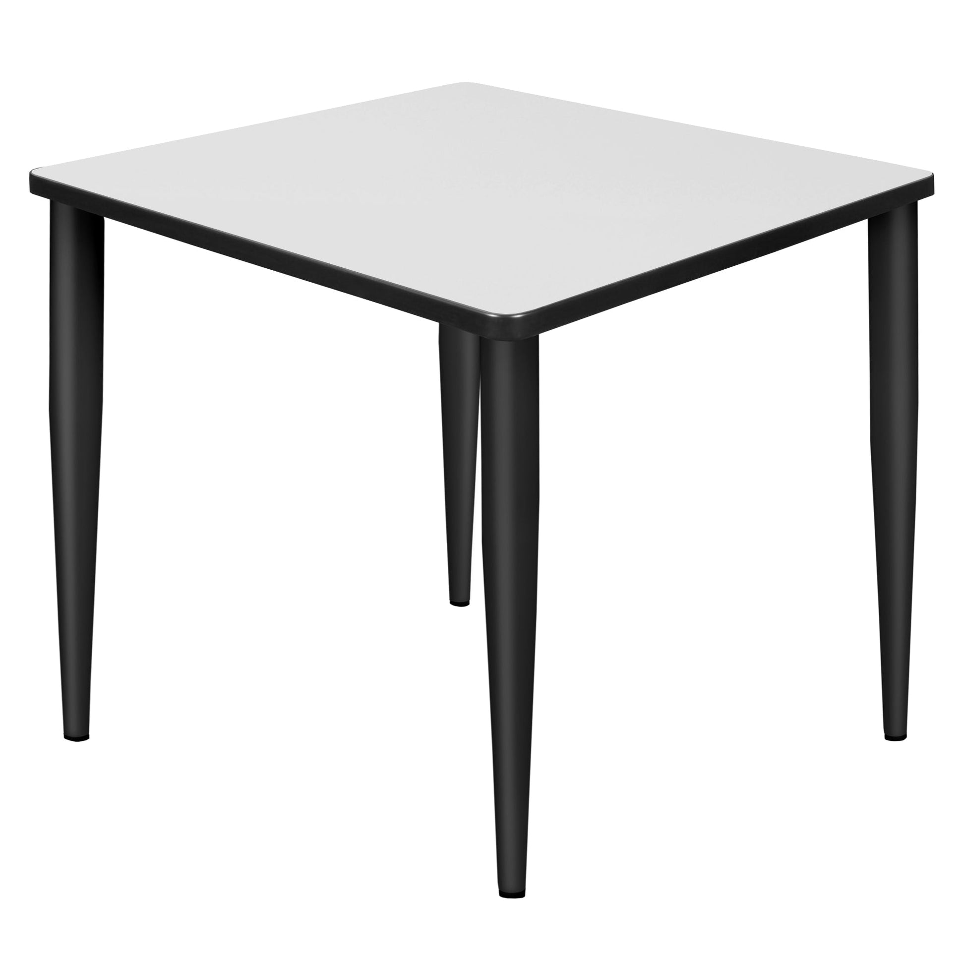 Regency Kahlo 30 in. Square Breakroom Table - Tapered Legs - SchoolOutlet