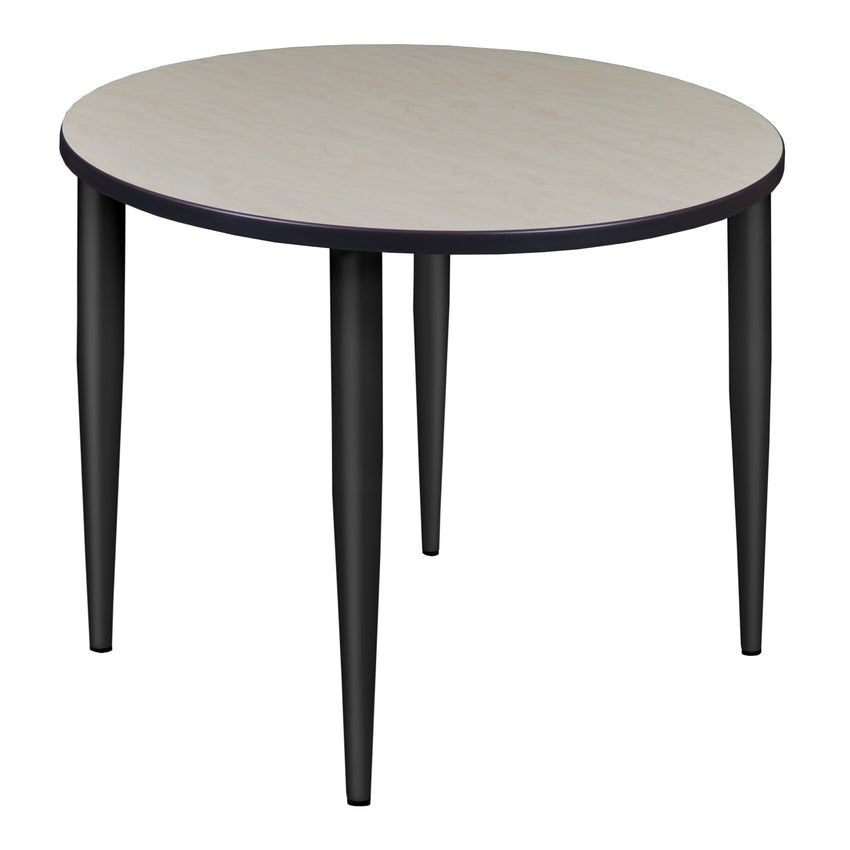Regency Kahlo 42 in. Round Breakroom Table - Tapered Legs - SchoolOutlet