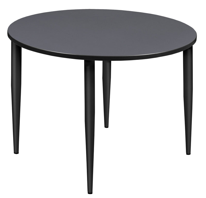 Regency Kahlo 48 in. Round Breakroom Table - Tapered Legs - SchoolOutlet