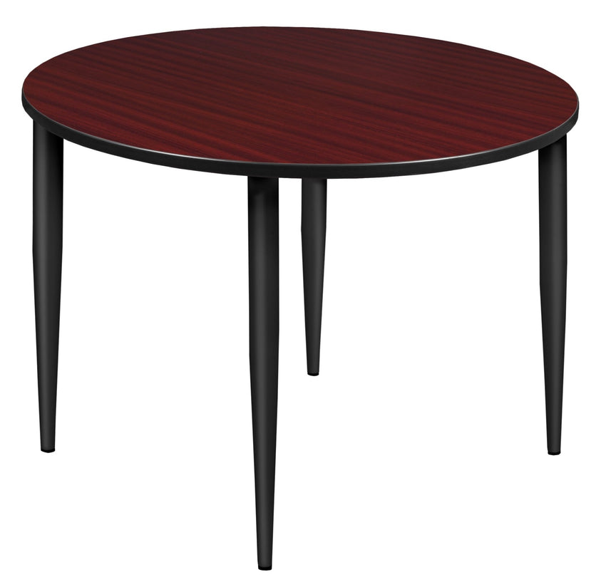 Regency Kahlo 48 in. Round Breakroom Table - Tapered Legs - SchoolOutlet