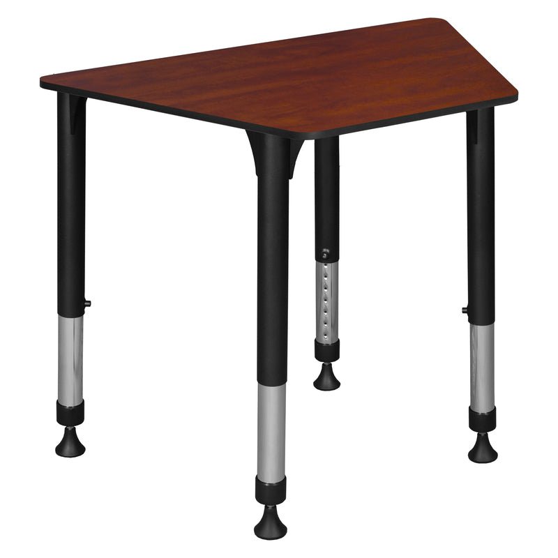 Regency Learning Height Adjustable Trapezoid Kids Desk 36" W x 23" D x 23" - 34"H (REG - TSD362319) - SchoolOutlet