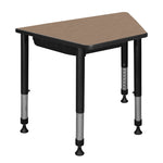 Regency Learning Height Adjustable Trapezoid Kids Desk 36