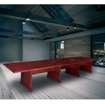 Regency Prestige Traditional Grand Executive Conference Table with Charging Ports 192