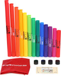 Rhythm Band Instruments Boomwhackers Complete Chromatic Octave Musical 13 Tube Pack 25