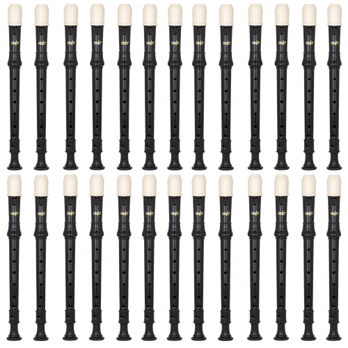 Rhythm Band Instruments Canto Student Musical Soprano Recorder 30 Pack 13"W x 17"L x 7"D (CR10XX - 30PK) - SchoolOutlet