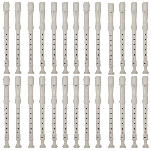 Rhythm Band Instruments Canto Student Musical Soprano Recorder 30 Pack 13"W x 17"L x 7"D (CR10XX - 30PK) - SchoolOutlet