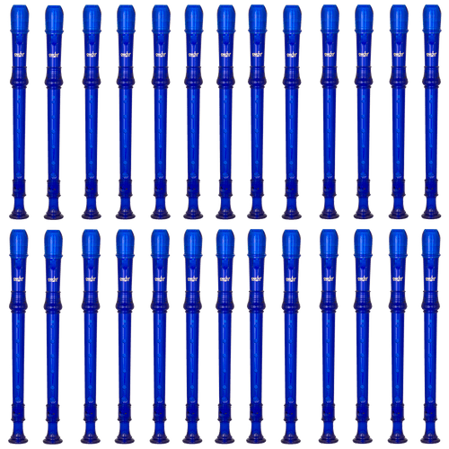 Rhythm Band Instruments Canto Student Musical Soprano Recorder 30 Pack 13"W x 17"L x 7"D (CR10XX - 30PK) - SchoolOutlet
