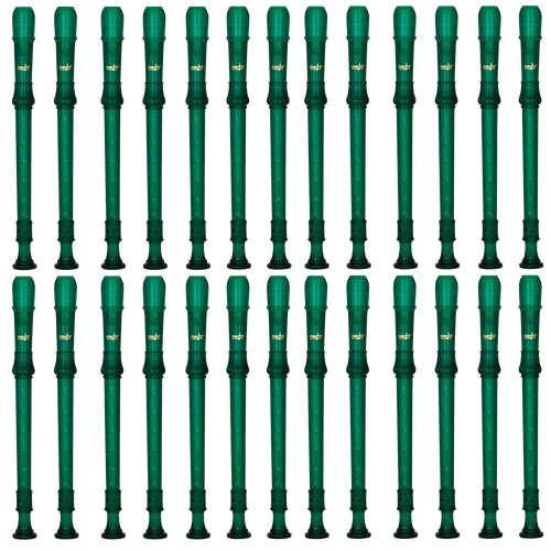 Rhythm Band Instruments Canto Student Musical Soprano Recorder 30 Pack 13"W x 17"L x 7"D (CR10XX - 30PK) - SchoolOutlet