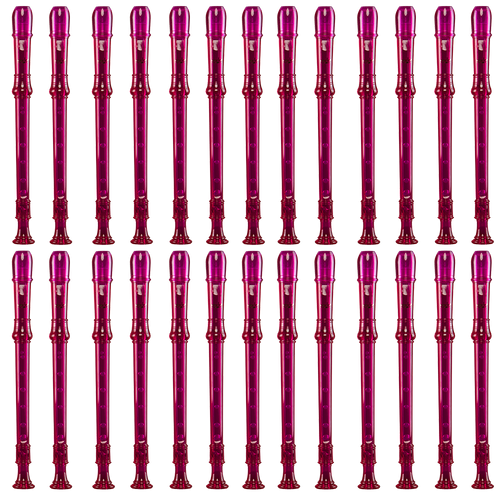 Rhythm Band Instruments Canto Student Musical Soprano Recorder 30 Pack 13"W x 17"L x 7"D (CR10XX - 30PK) - SchoolOutlet