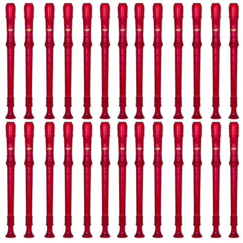 Rhythm Band Instruments Canto Student Musical Soprano Recorder 30 Pack 13"W x 17"L x 7"D (CR10XX - 30PK) - SchoolOutlet