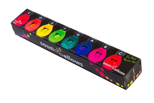 Rhythm Band Instruments Soundbellows 8 - Note C Major Diatonic Basic Set 22.8"W x 4"L x 2.5"D (RBI - SBS - DB) - SchoolOutlet