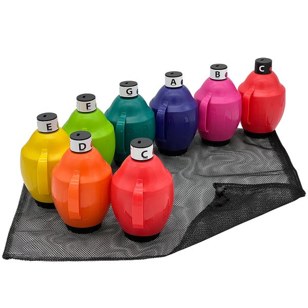 Rhythm Band Instruments Soundbellows 8 - Note Jumbo Diatonic Low Set 16"W x 8"L x 4"D (RBI - SBS - JDL) - SchoolOutlet