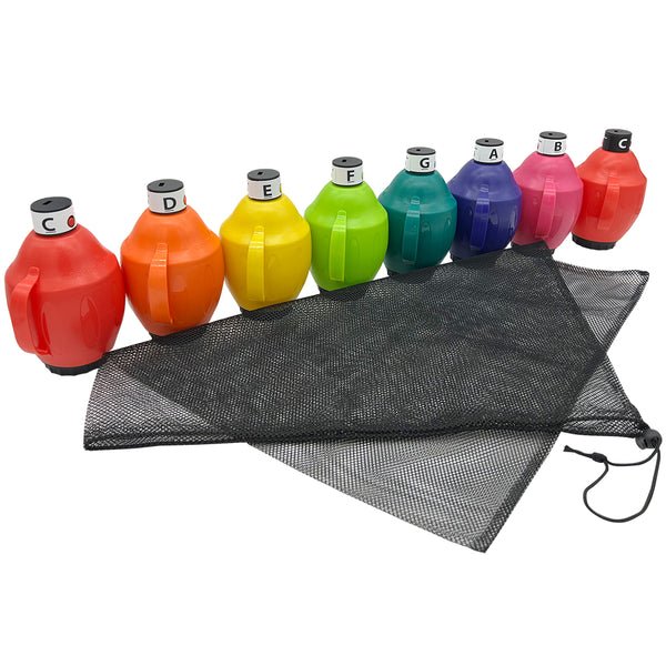 Rhythm Band Instruments Soundbellows 8 - Note Jumbo Diatonic Low Set 16"W x 8"L x 4"D (RBI - SBS - JDL) - SchoolOutlet