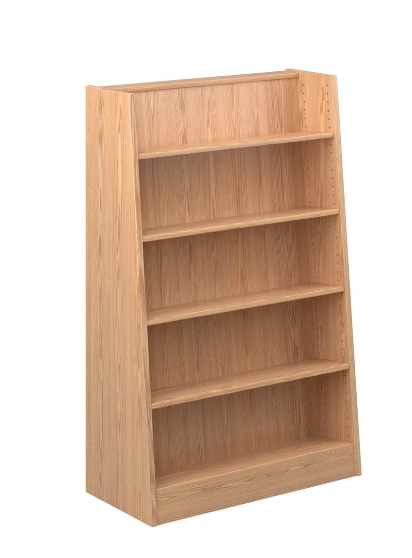 Russwood Library Furniture Stately Series Bookstore Shelving - 58"H - Single Face Bookstore Shelving - Starter 58"H x 37"W x 17"D (1BSS - 58) - SchoolOutlet