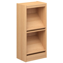 Russwood Library Furniture Stately Series Periodical Shelving - 42"H Single Face Starter Veneer Top - 42"H x 37"W x 12"D (1PDS-4212)