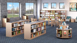 Russwood Library Furniture Stately Series Single Face Shelving - 82