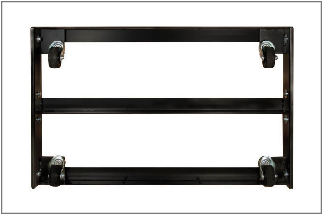 Russwood Library Furniture Inspire Series "Palette Titan Cart - Straight Shelving" (RUS - A - TC) - SchoolOutlet