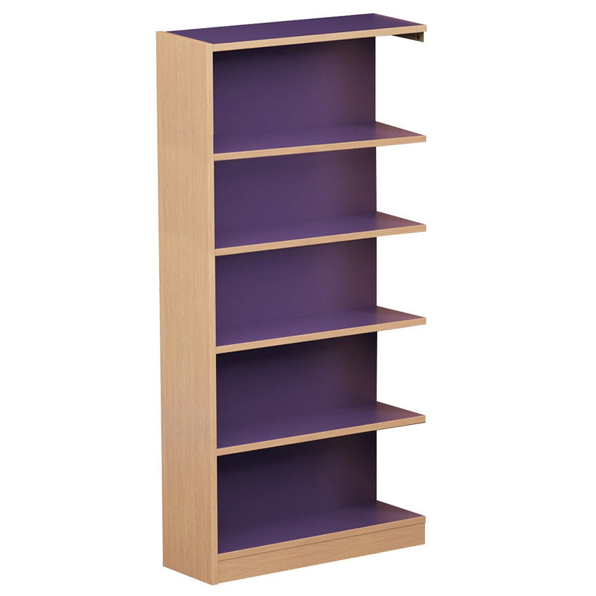 Russwood Library Furniture Inspire Series 72" Single Face Shelving Adder (RUS - PT - 1SA - 7212) - SchoolOutlet
