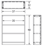 Russwood Library Furniture Inspire Series 48