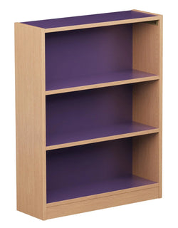 Russwood Library Furniture Inspire Series 48" Single Face Shelving Starter (RUS-PT-1SS-4812)