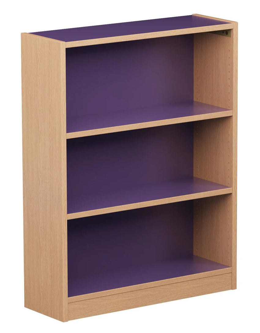 Russwood Library Furniture Inspire Series 48" Single Face Shelving Starter (RUS - PT - 1SS - 4812) - SchoolOutlet