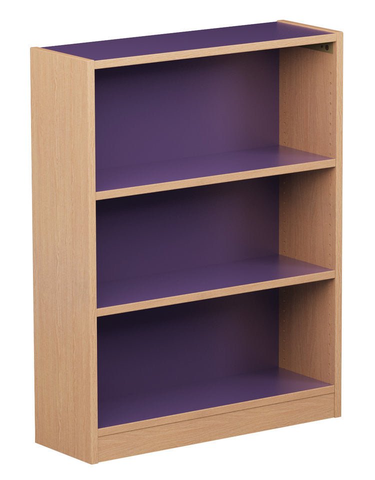 Russwood Library Furniture Inspire Series 48" Single Face Shelving Starter (RUS - PT - 1SS - 4812) - SchoolOutlet