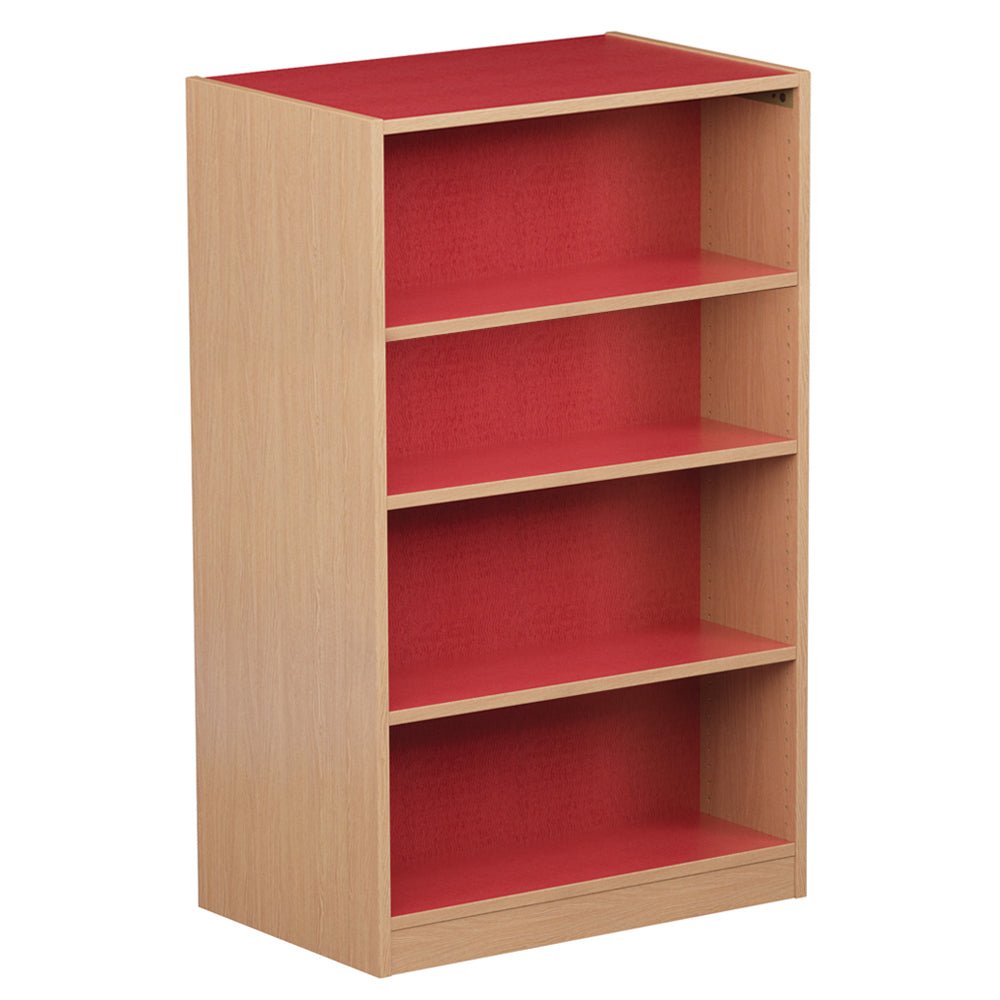 Russwood Library Furniture Inspire Series 60" Single Face Shelving Starter (RUS - PT - 1SS - 6012) - SchoolOutlet