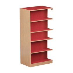 Russwood Library Furniture Inspire Series 72" Single Face Shelving Adder (RUS-PT-1SS-7212)
