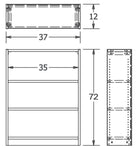 Russwood Library Furniture Inspire Series 72