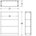Russwood Library Furniture Inspire Series 82