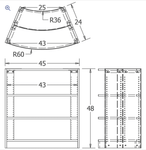 Russwood Library Furniture Inspire Series 60