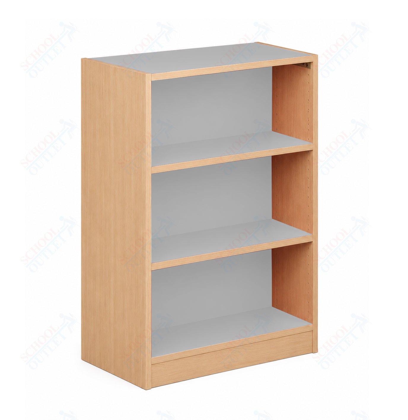 Russwood Library Furniture Inspire 42" Double Faced Starter (RUS - PT - 2SS - 4224) - SchoolOutlet
