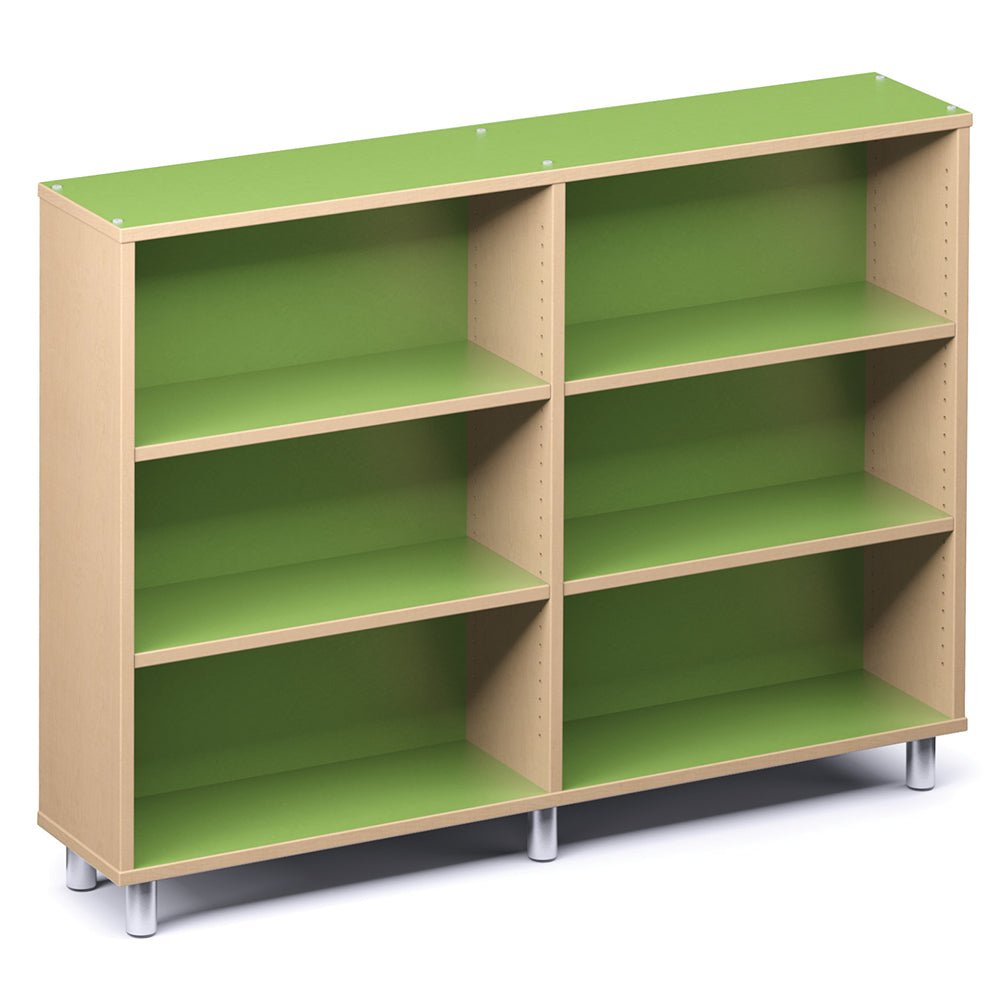 Russwood Library Furniture Envision Series Cubby Shelving - Single Slided - 48"H x 42"W x 16" (PT - CS - 4842) - SchoolOutlet