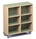 Russwood Library Furniture Envision Series Cubby Shelving - Double Slided - 48
