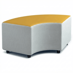 Russwood Library Furniture - Rollit Arc soft seat - 18