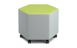 Russwood Library Furniture - Rollit Hexagon soft seat - 16
